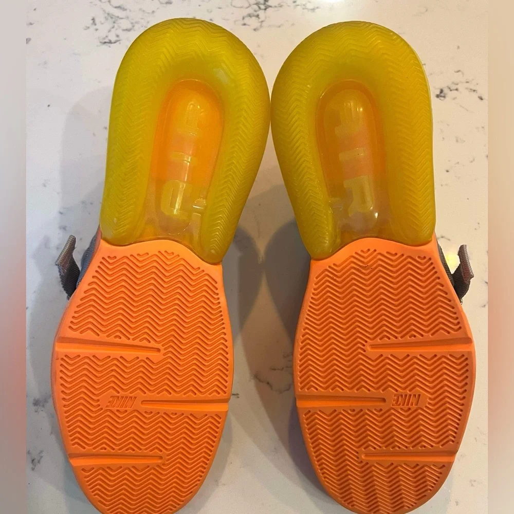 Nike Air Forcé 270 Men’s SZ.13 Sherbert Gray/Orange Shoes AH6772-007 New_7